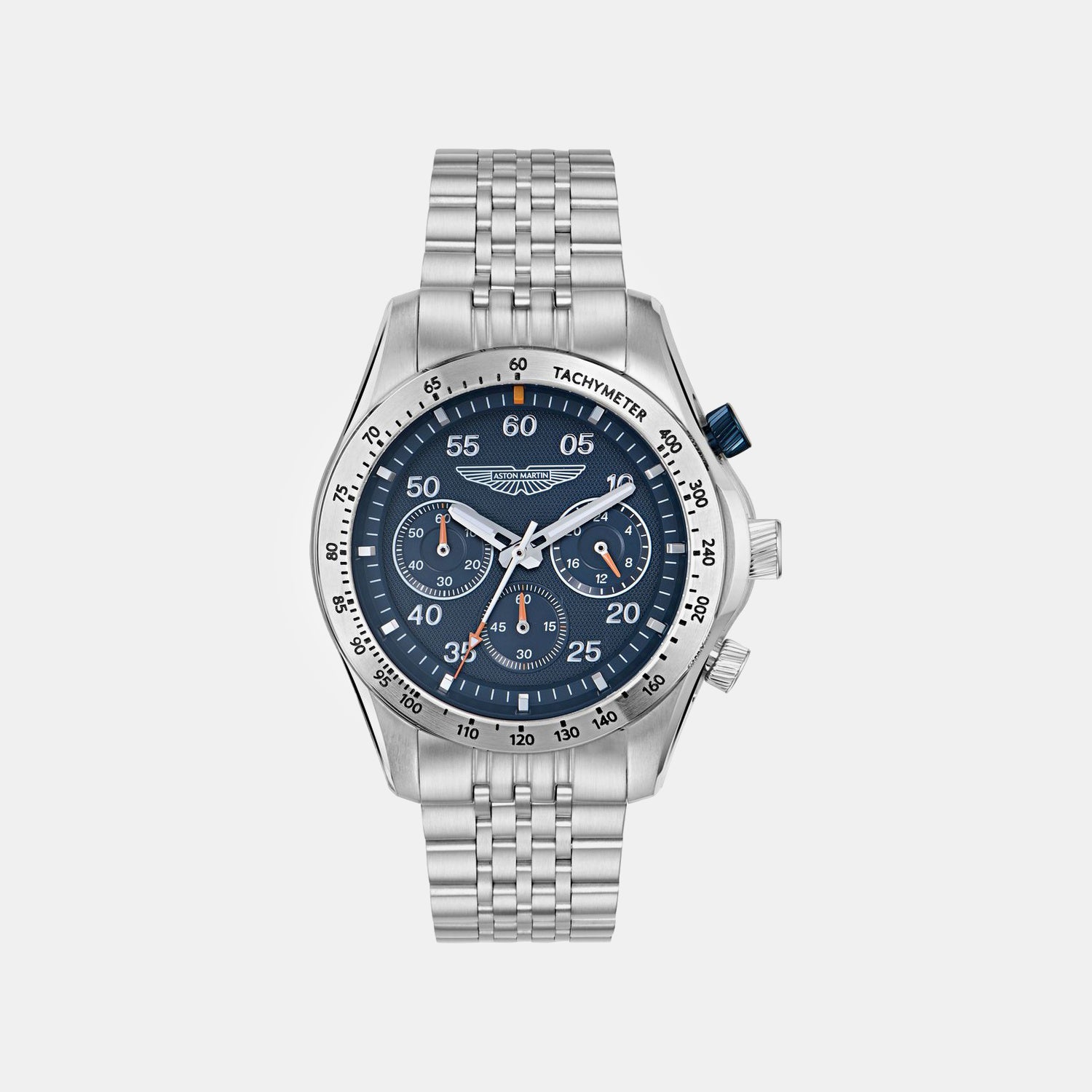 Aml Thrill Men Quartz Blue Dial Chronograph Stainless Steel Watch MTRS1F5033E