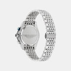 Aml Thrill Men Quartz Blue Dial Chronograph Stainless Steel Watch MTRS1F5033E