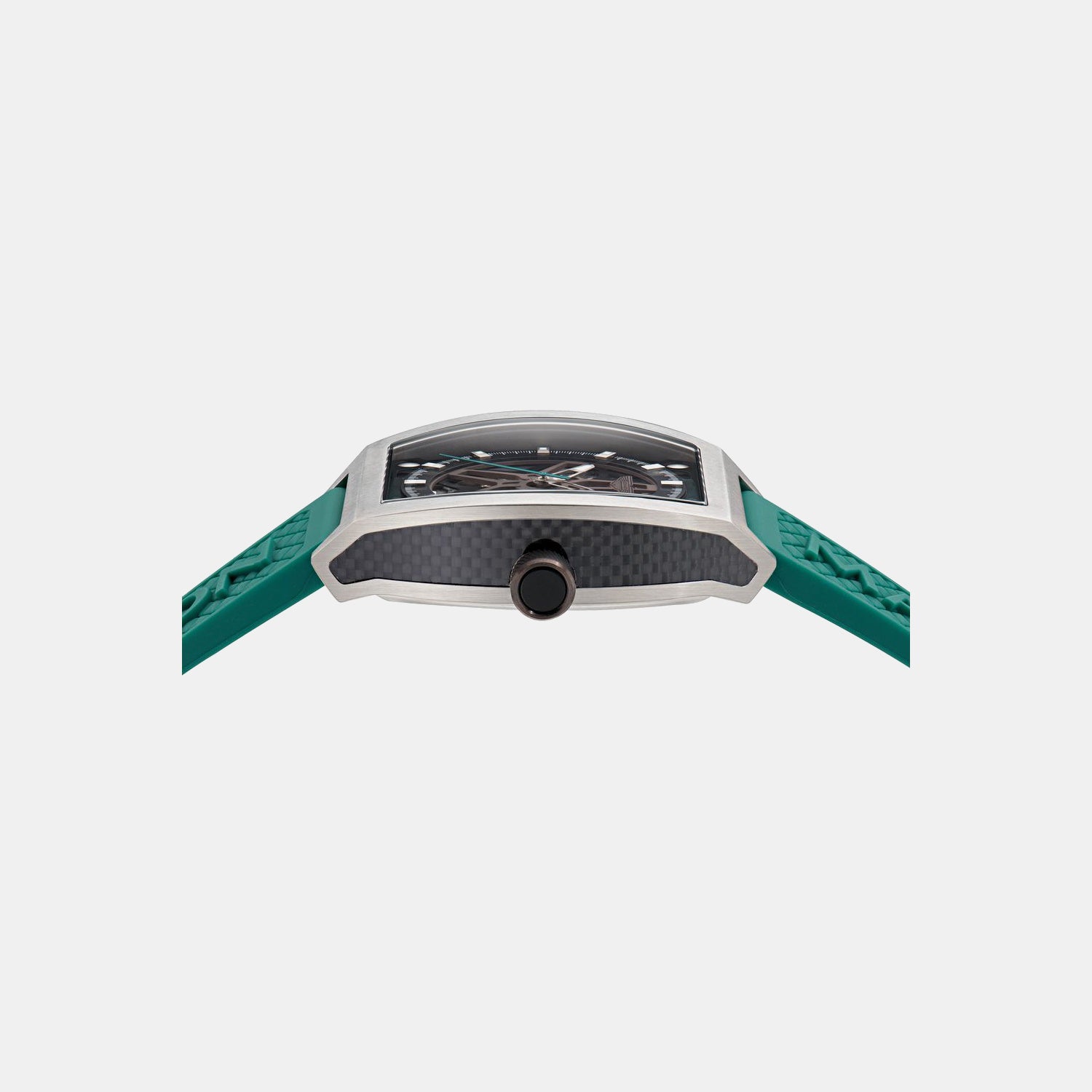 Aml Thrill Men Automatic Grey Dial Analog Silicone Watch MTRT1F5013E