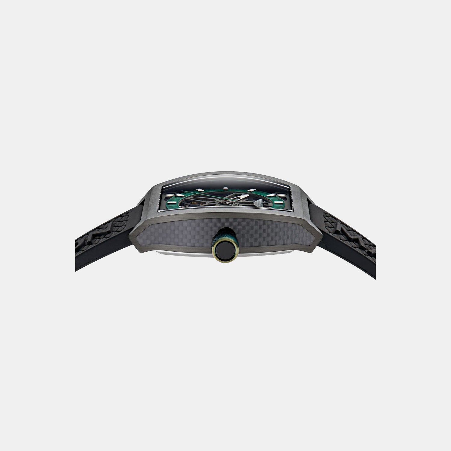 Aml Thrill Men Automatic Grey Dial Analog Silicone Watch MTRT1F5023E