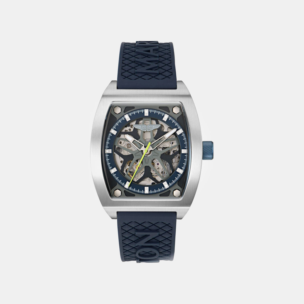 Aml Thrill Men Automatic Grey Dial Analog Silicone Watch MTRT1F5033E