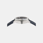 Aml Timeless Men Automatic Blue Dial Analog Leather Watch MTTS1F5023E