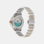 Timeless Men Automatic Silver Dial Analog Stainless Steel Watch MTTS1F5033E