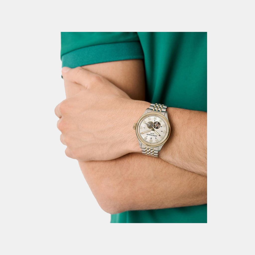 Timeless Men Automatic Silver Dial Analog Stainless Steel Watch MTTS1F5033E