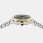 Men Automatic Green Dial Analog Stainless Steel Watch MTTS1S6013E