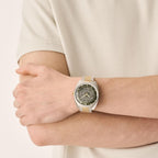 Timeless Men Automatic Green Dial Analog Stainless Steel Watch MTTS2F6013E