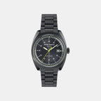 Men Automatic Black Dial Analog Stainless Steel Watch MTTS2S6013E