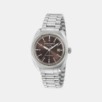 Men Automatic Brown Dial Analog Stainless Steel Watch MTTS2S6023E
