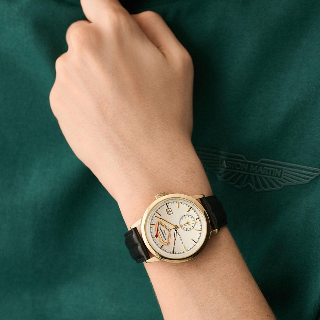 Timeless Men Automatic White Dial Analog Leather Watch MTTS3F6013E