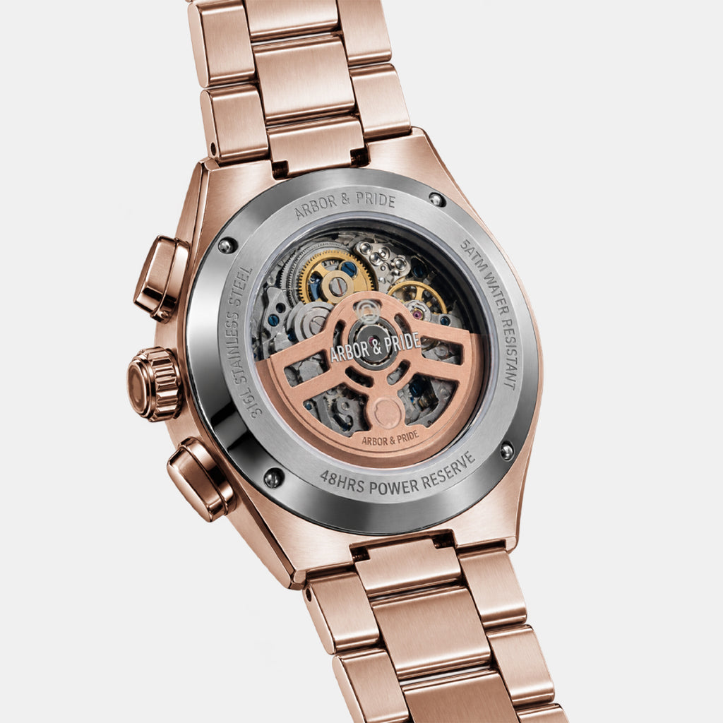 Monolith Men Automatic Grey Dial Analog Stainless Steel Watch Monolith - RG