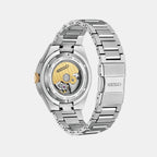 Series 8 - 870 Mechanical Men Automatic Grey Dial Analog Stainless Steel Watch NA1034-51H