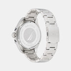 Clearwater Beach Men Quartz Blue Dial Analog Stainless Steel Watch NAPCWS302