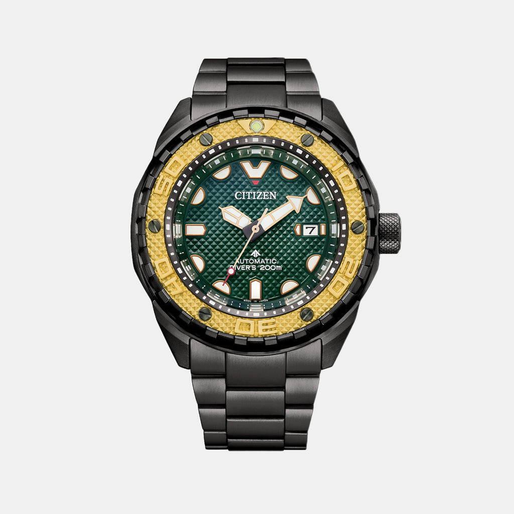 Promaster Marine - Mechanical Diver 200m Men Automatic Green Dial Analog Stainless Steel NB6008-82X