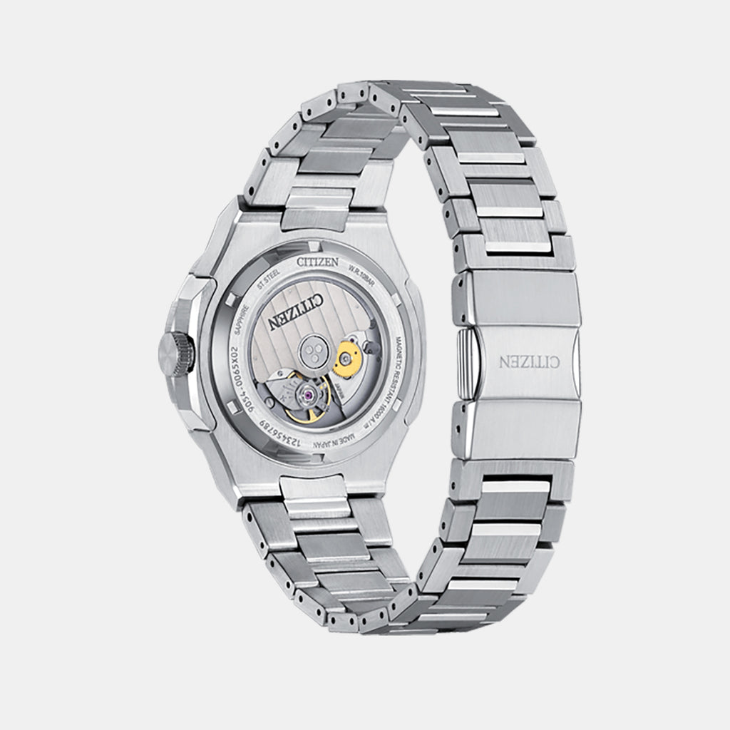 Series 8 - 880 Mechanical Men Automatic Blue Dial Analog Stainless Steel Watch NB6030-59L