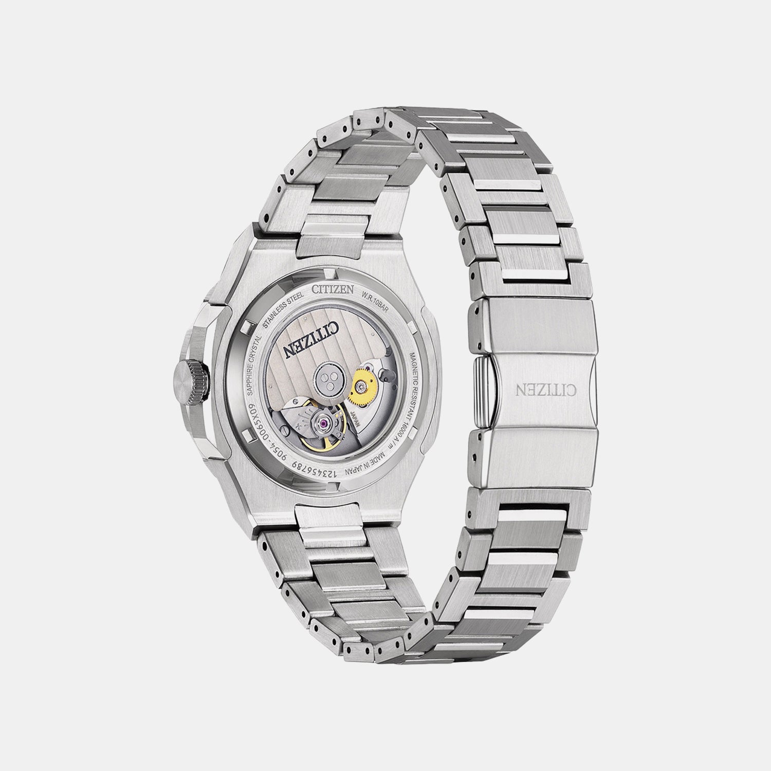 Series 8 - 880 Mechanical Men Automatic Blue Dial Analog Stainless Steel Watch NB6034-58L
