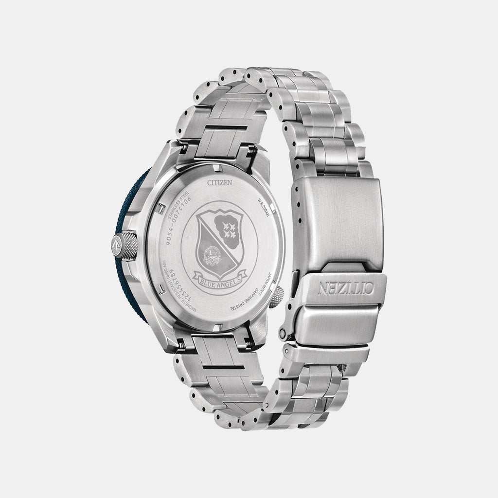 Promaster Air Angels Edition Men Automatic Blue Dial Analog Stainless Steel Watch NB6044-54L