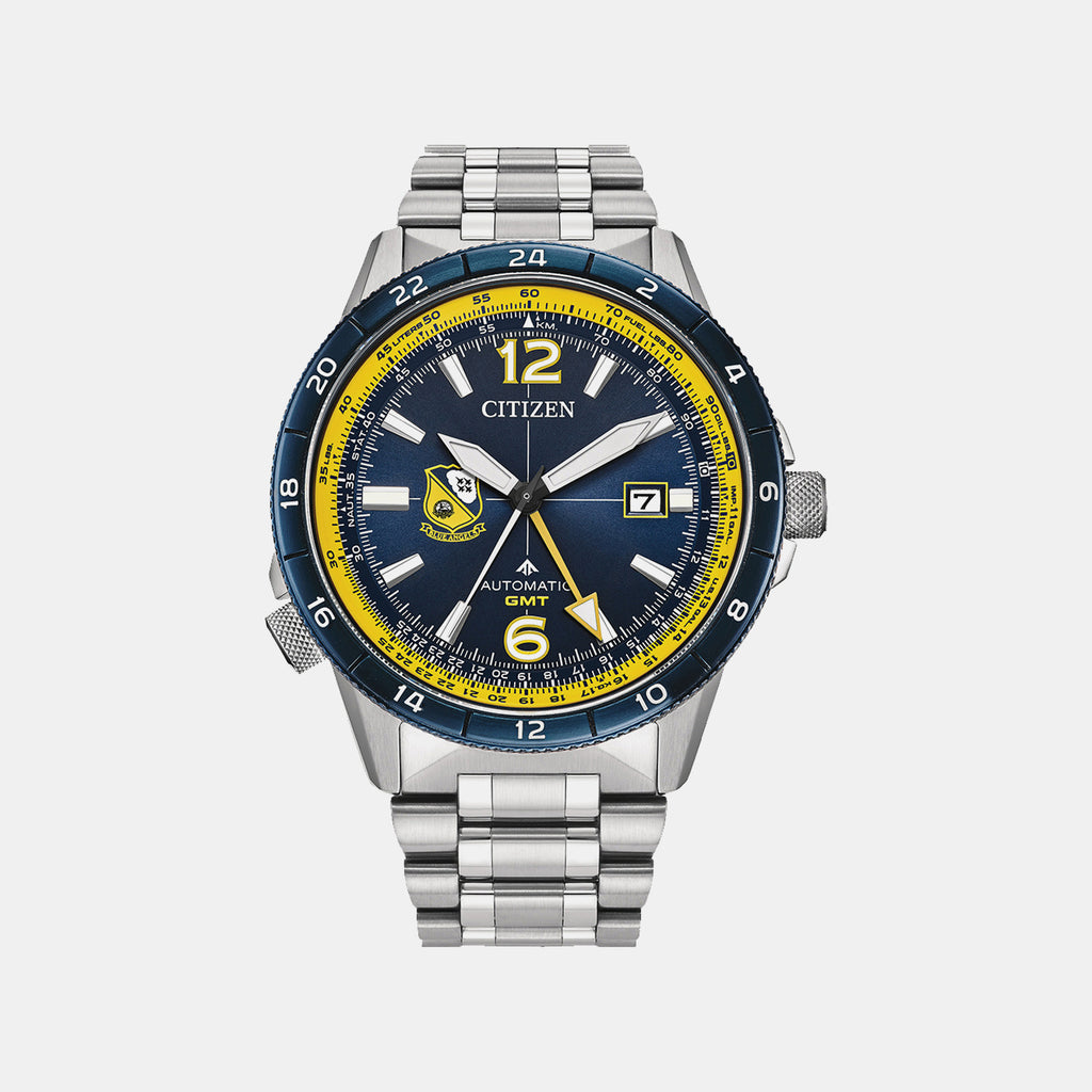 Promaster Air Angels Edition Men Automatic Blue Dial Analog Stainless Steel Watch NB6044-54L