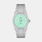 PRX Women Quartz Green Dial Analog Stainless Steel Watch T1372101109100