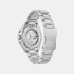 Sport Men Automatic Black Dial Analog Stainless Steel Watch NH7531-50E