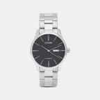 Men Automatic Black Dial Analog Stainless Steel Watch NH8350-83E