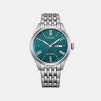 Men Automatic Green Dial Analog Stainless Steel Watch NH8410-59X