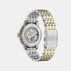 Men Automatic Champagne Dial Analog Stainless Steel Watch NH8414-58B