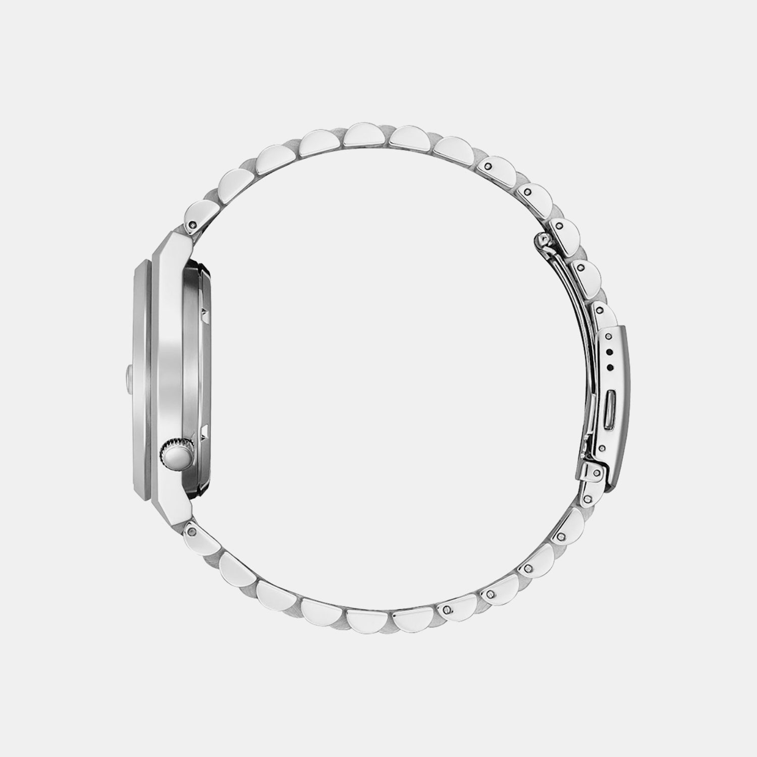 Tsuyosa Men Automatic Blue Dial Analog Stainless Steel Watch NJ0150-81L