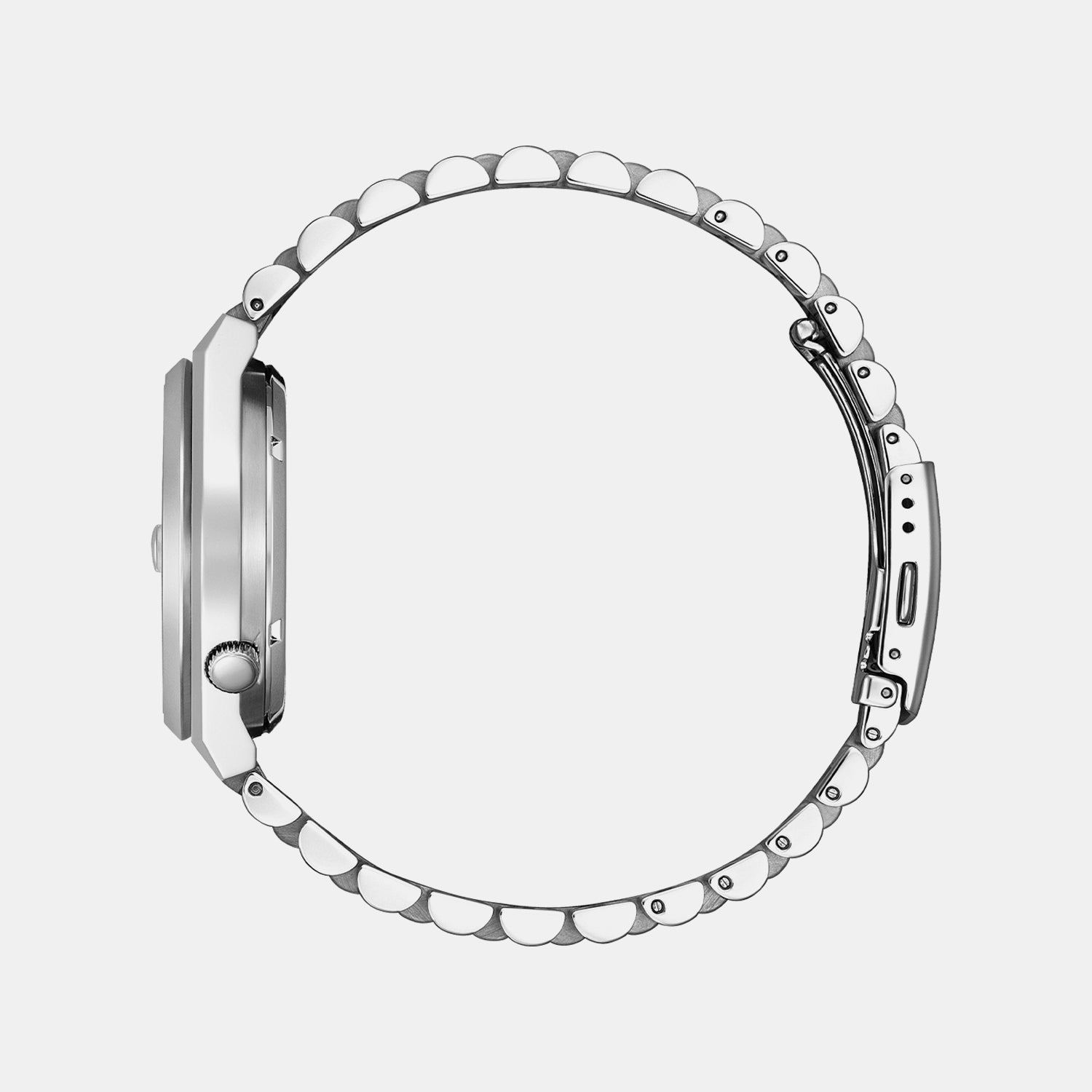 Tsuyosa Men Automatic Blue Dial Analog Stainless Steel Watch NJ0151-88M