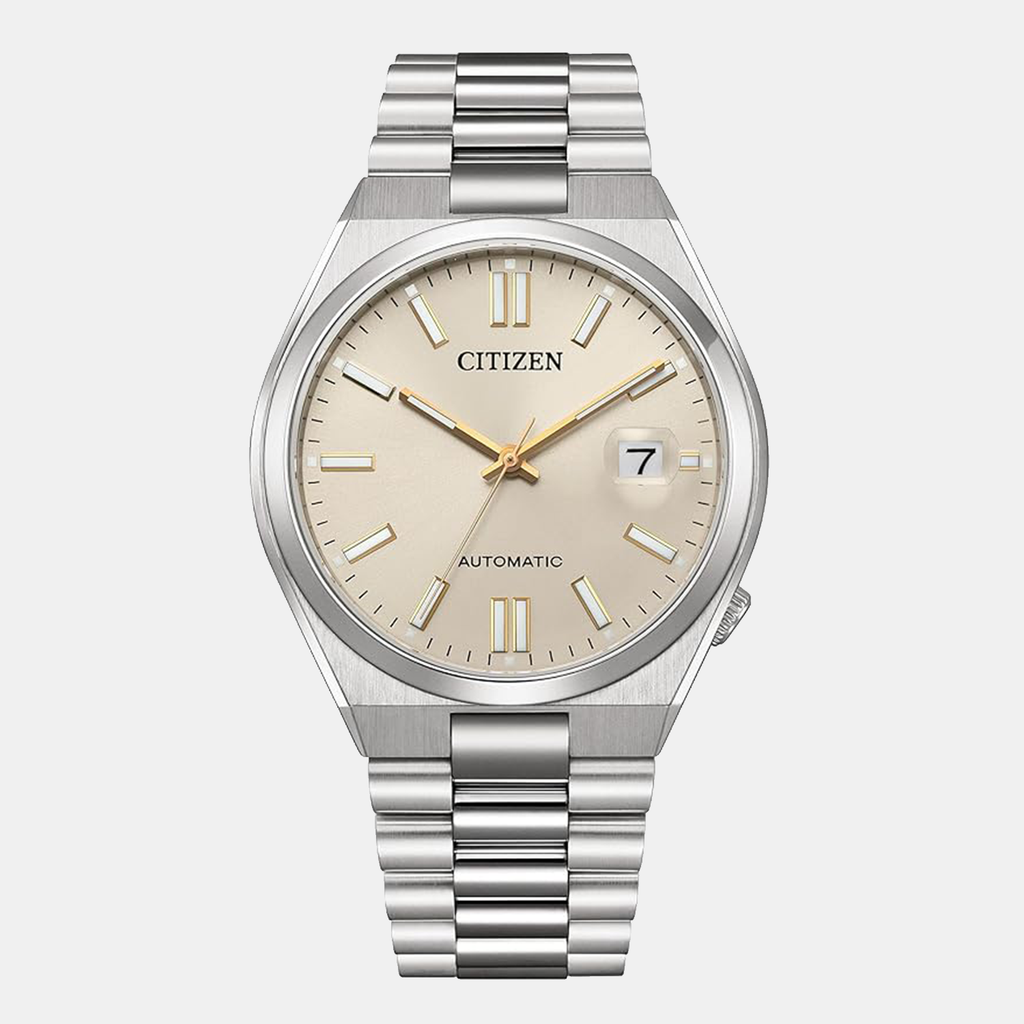 Citizen Round Cream Analog watch