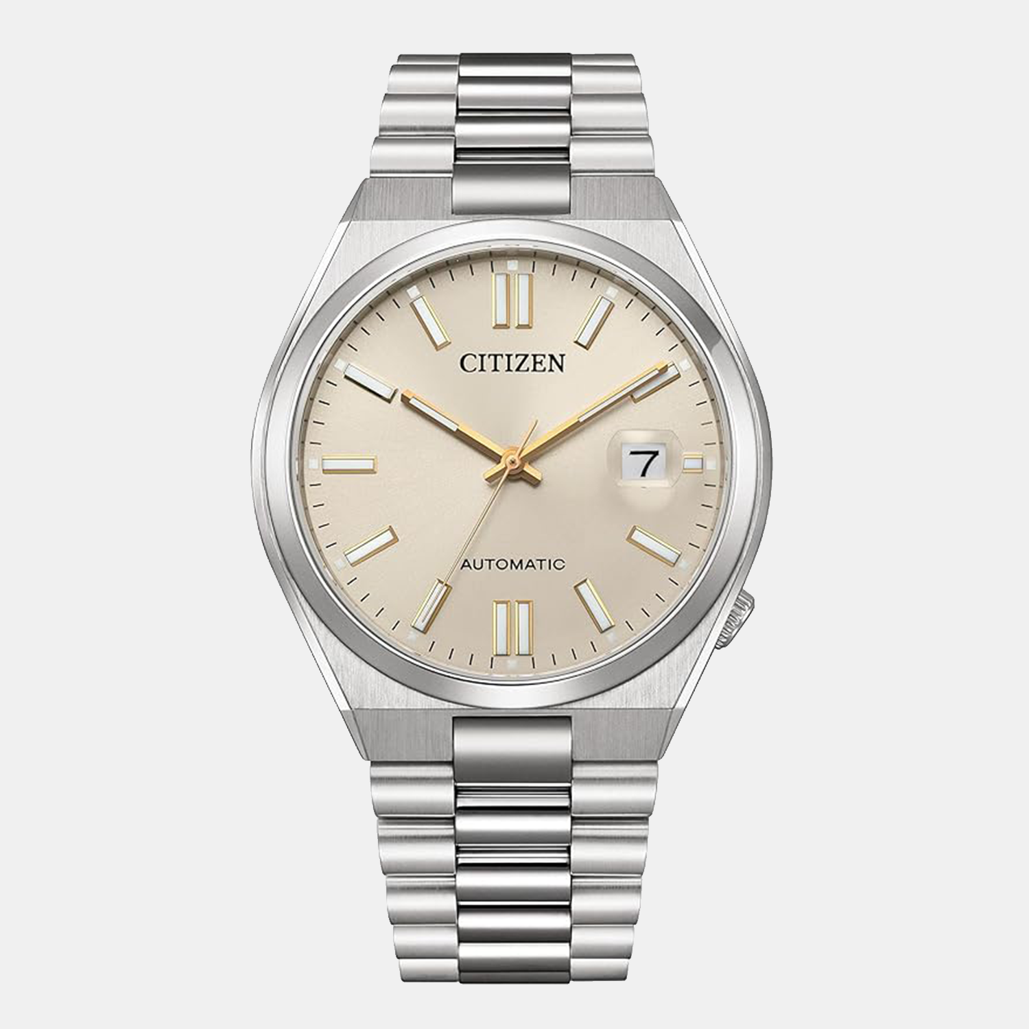 Citizen Round Cream Analog watch