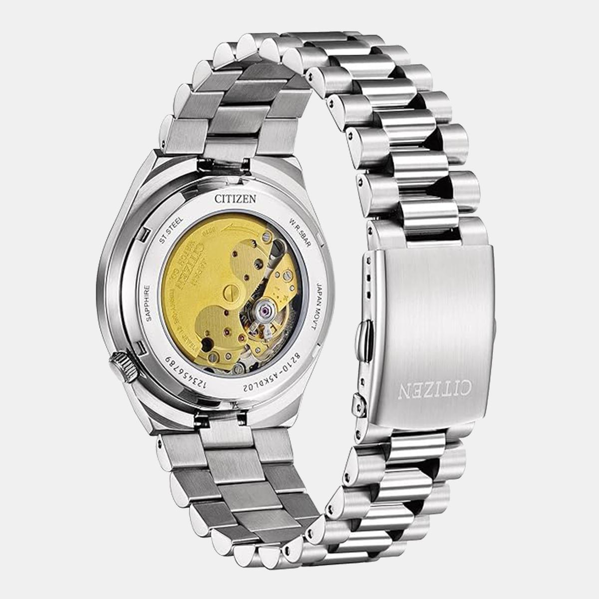 Citizen Men Round Cream watch