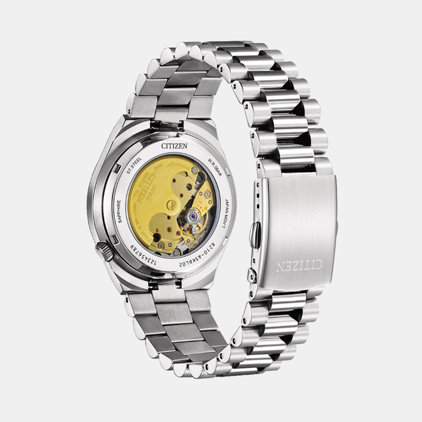 Citizen Men Round Orange watch