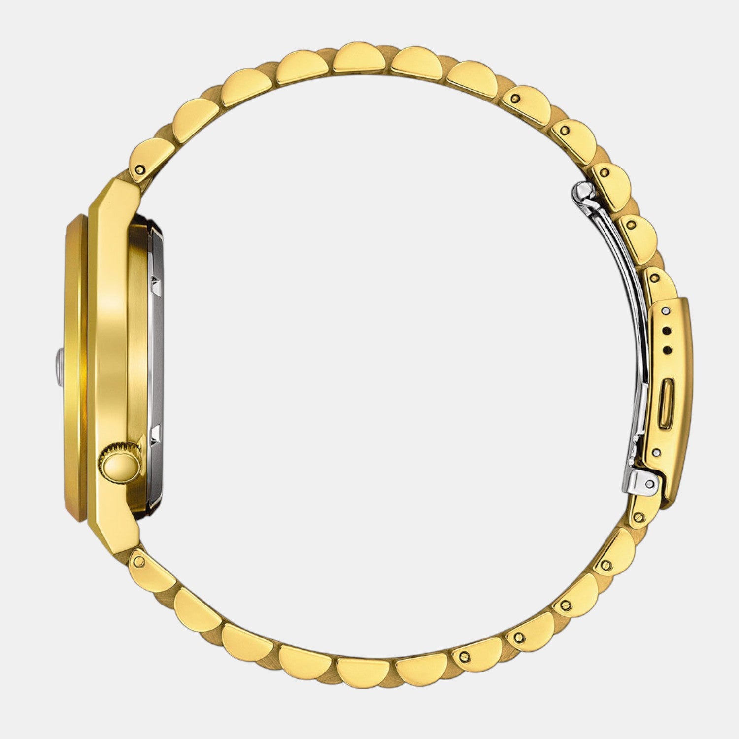 Tsuyosa Men Automatic Green Dial Analog Stainless Steel Watch NJ0152-51X