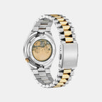 Tsuyosa Men Automatic Grey Dial Analog Stainless Steel Watch NJ0154-80H