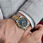 Tsuyosa Men Automatic Grey Dial Analog Stainless Steel Watch NJ0154-80H
