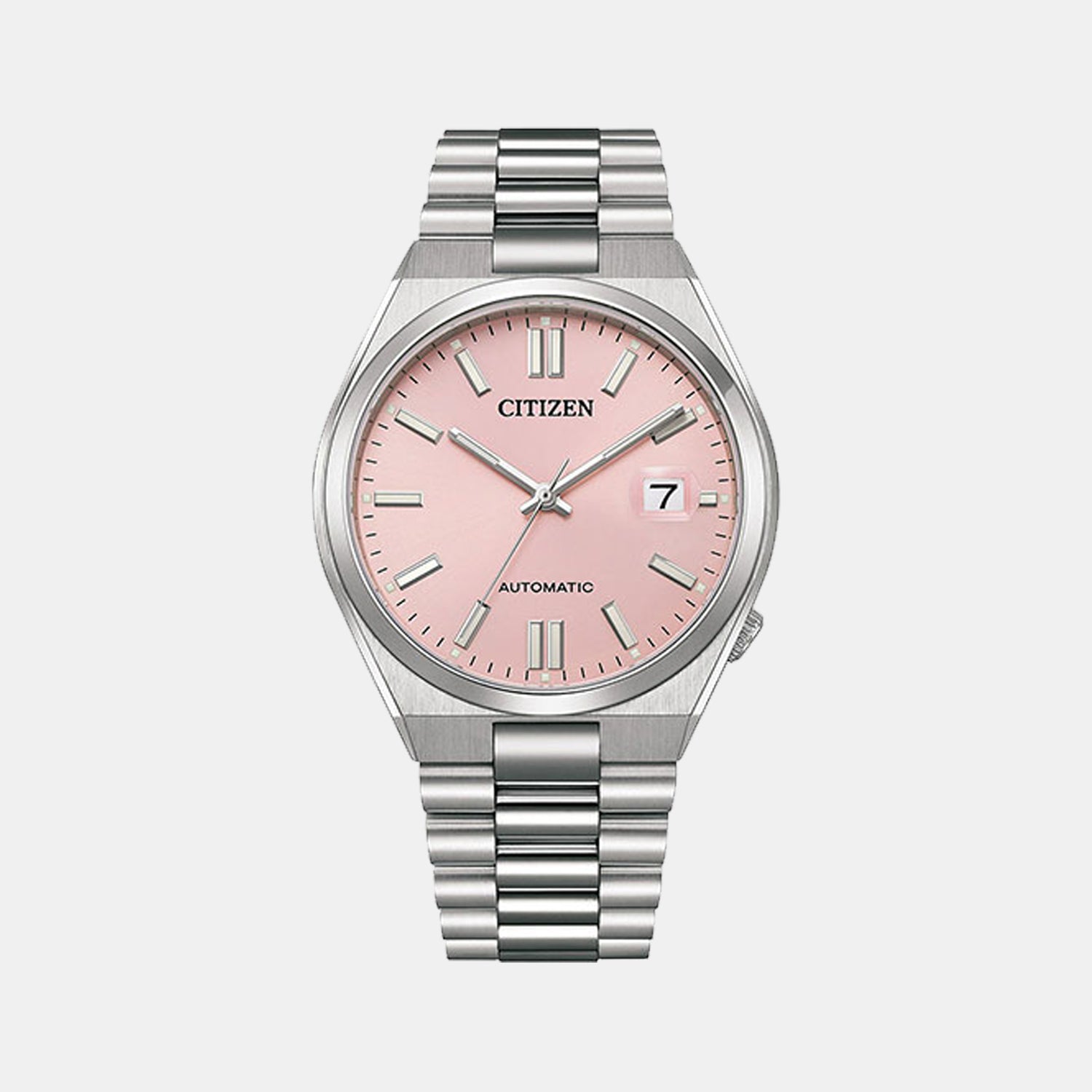 Male Pink Analog Stainless Steel Watch NJ0158-89X