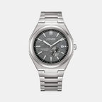 Citizen Round Grey Analog watch