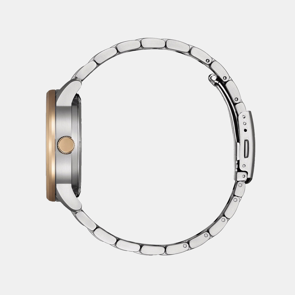 Men Automatic Green Dial Analog Stainless Steel Watch NJ0196-80X