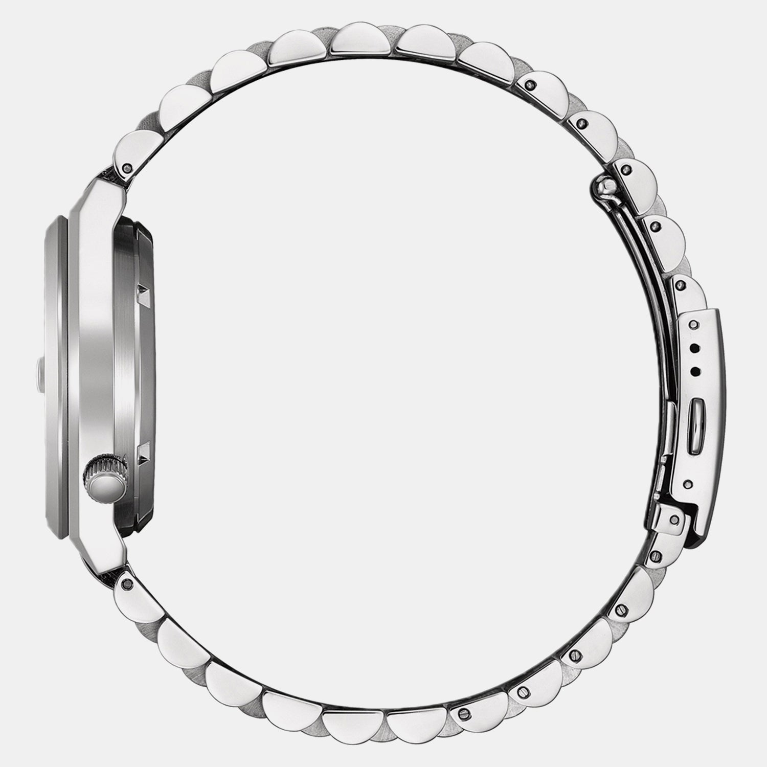 Tsuyosa Men Automatic Blue Dial Analog Stainless Steel Watch NJ0200-50M