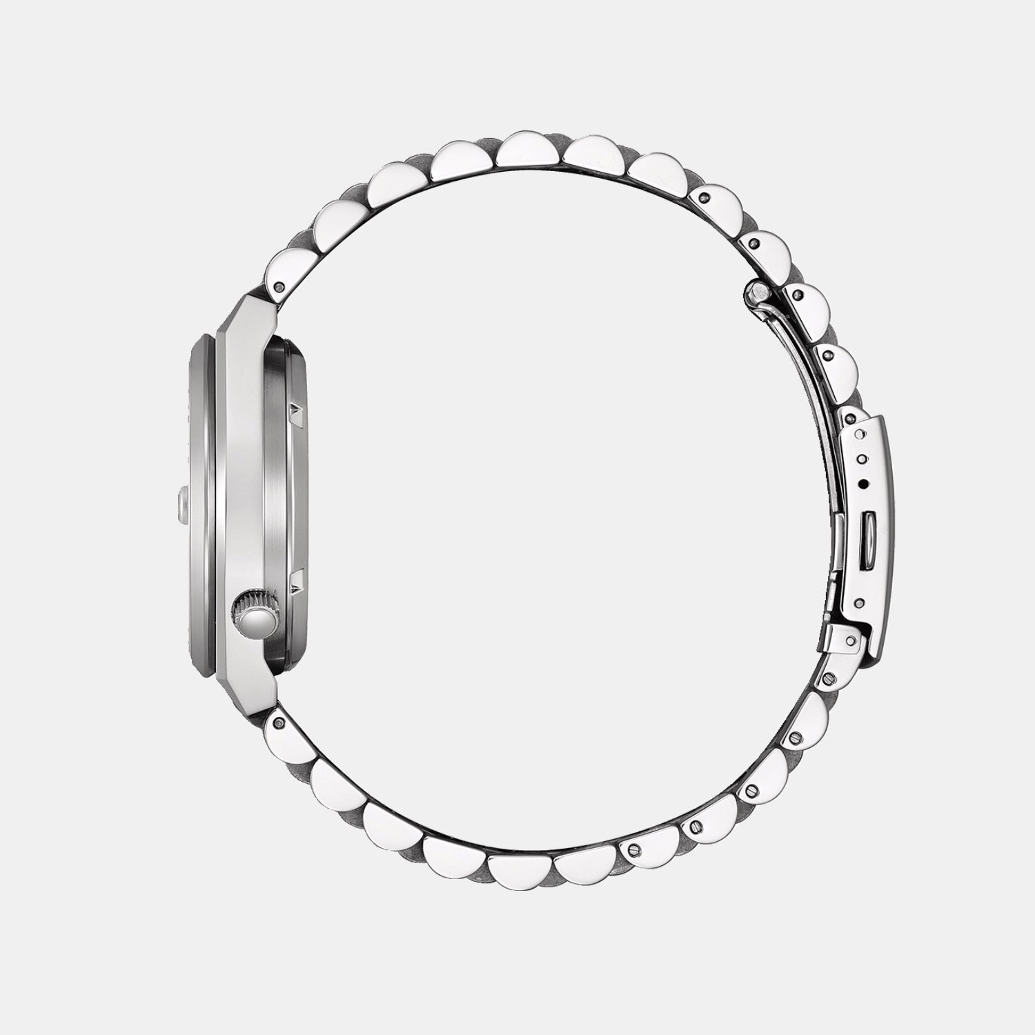 Tsuyosa Unisex Automatic Green Dial Analog Stainless Steel Watch NJ0200-50X