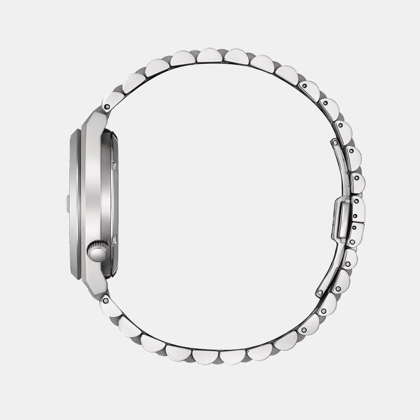 Tsuyosa 60 Men Automatic Black Dial Analog Stainless Steel Watch NK0020-55E