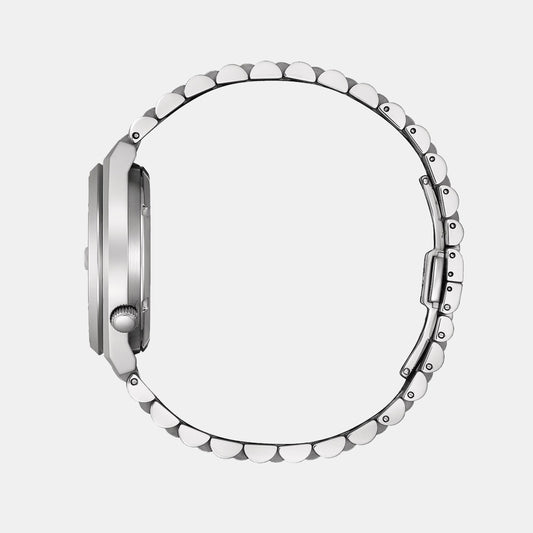 Tsuyosa 60 Men Automatic Black Dial Analog Stainless Steel Watch NK0020-55E