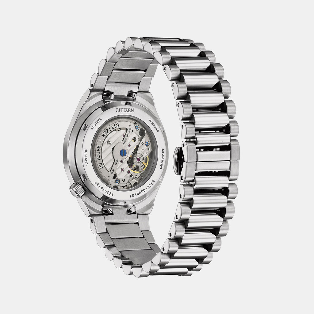 Citizen Men Round Olive Green watch