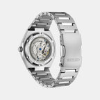 Zenshin Men Automatic Champagne Dial Analog Titanium Watch NK5020-58P