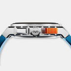 Apex Racing Men Quartz Blue Dial Chronograph Silicone Watch NT42CHSS.01-11.12