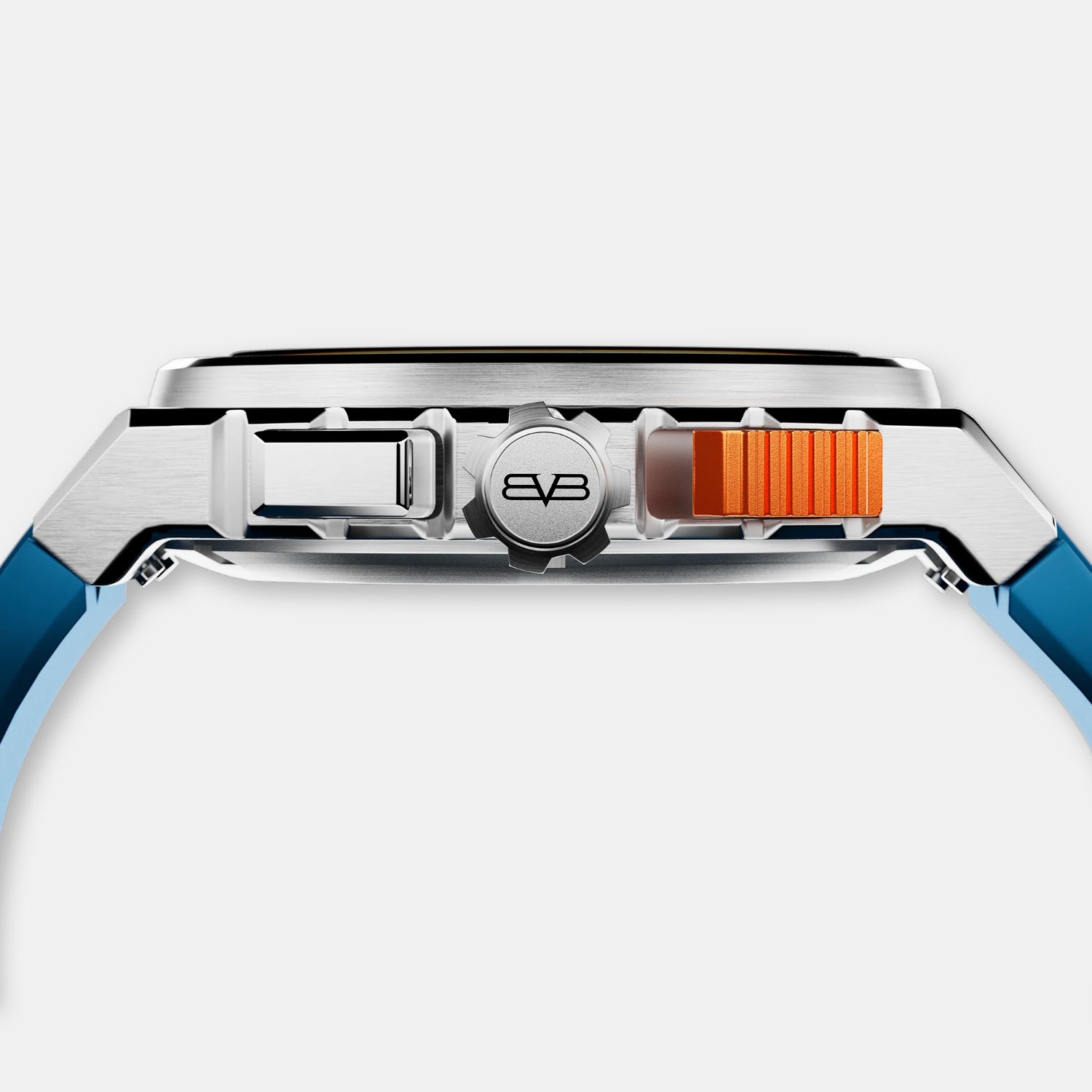 Apex Racing Men Quartz Blue Dial Chronograph Silicone Watch NT42CHSS.01-11.12