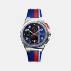 Apex Racing Men Quartz Blue Dial Chronograph Silicone Watch NT42CHSS.01-3.12