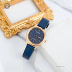 Women Automatic Blue Dial Analog Leather Watch PD7133-11L