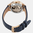 Women Automatic Blue Dial Analog Leather Watch PD7133-11L