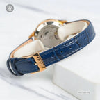 Women Automatic Blue Dial Analog Leather Watch PD7133-11L